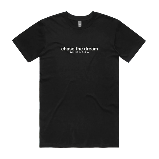 Black front flat lay
