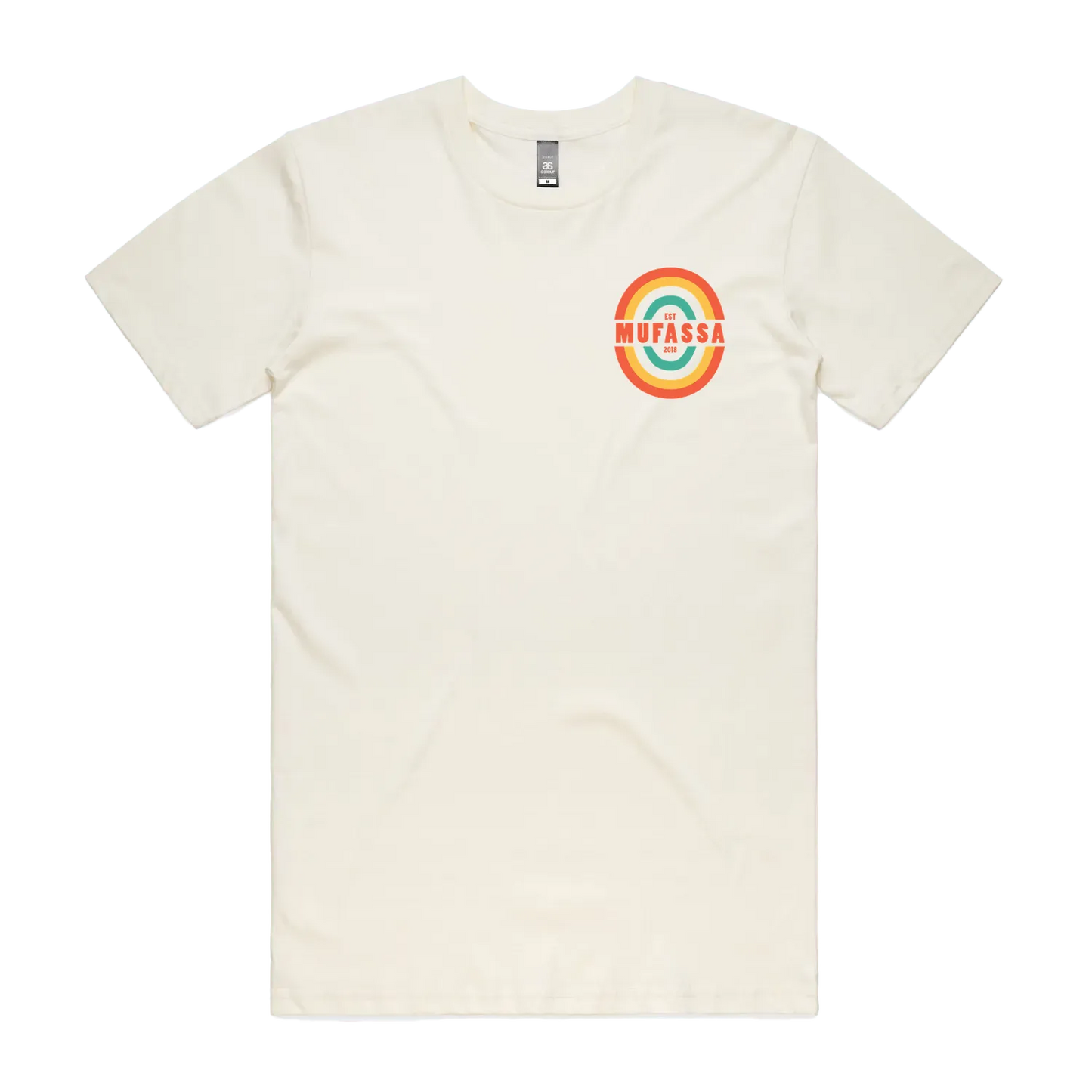 Natural front flat lay