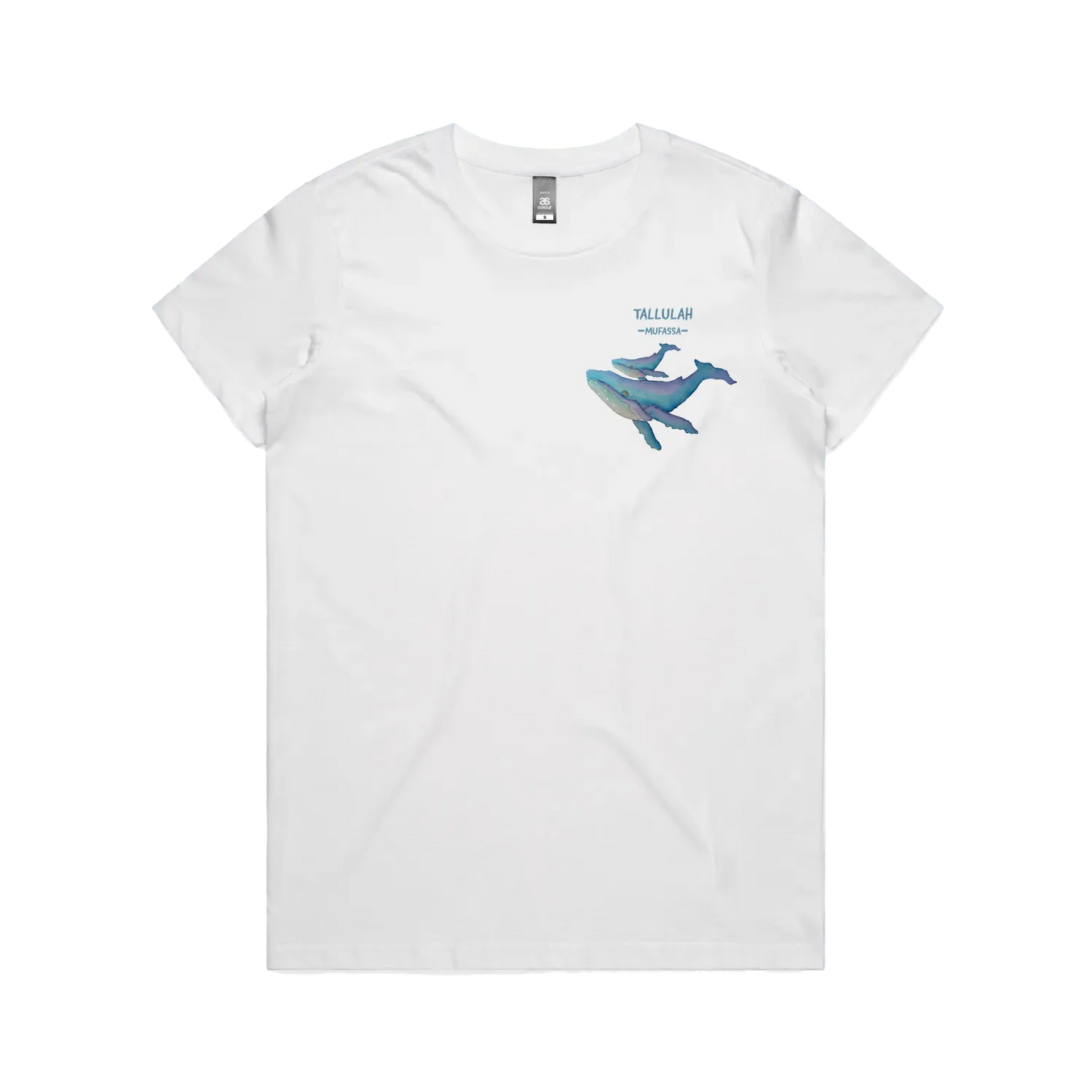 White front flat lay